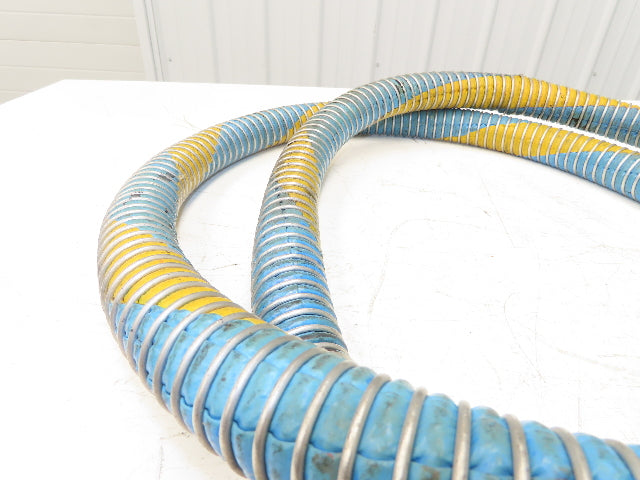1"ID x 10' Flexible Chemical Transfer Hose Camlok Ends