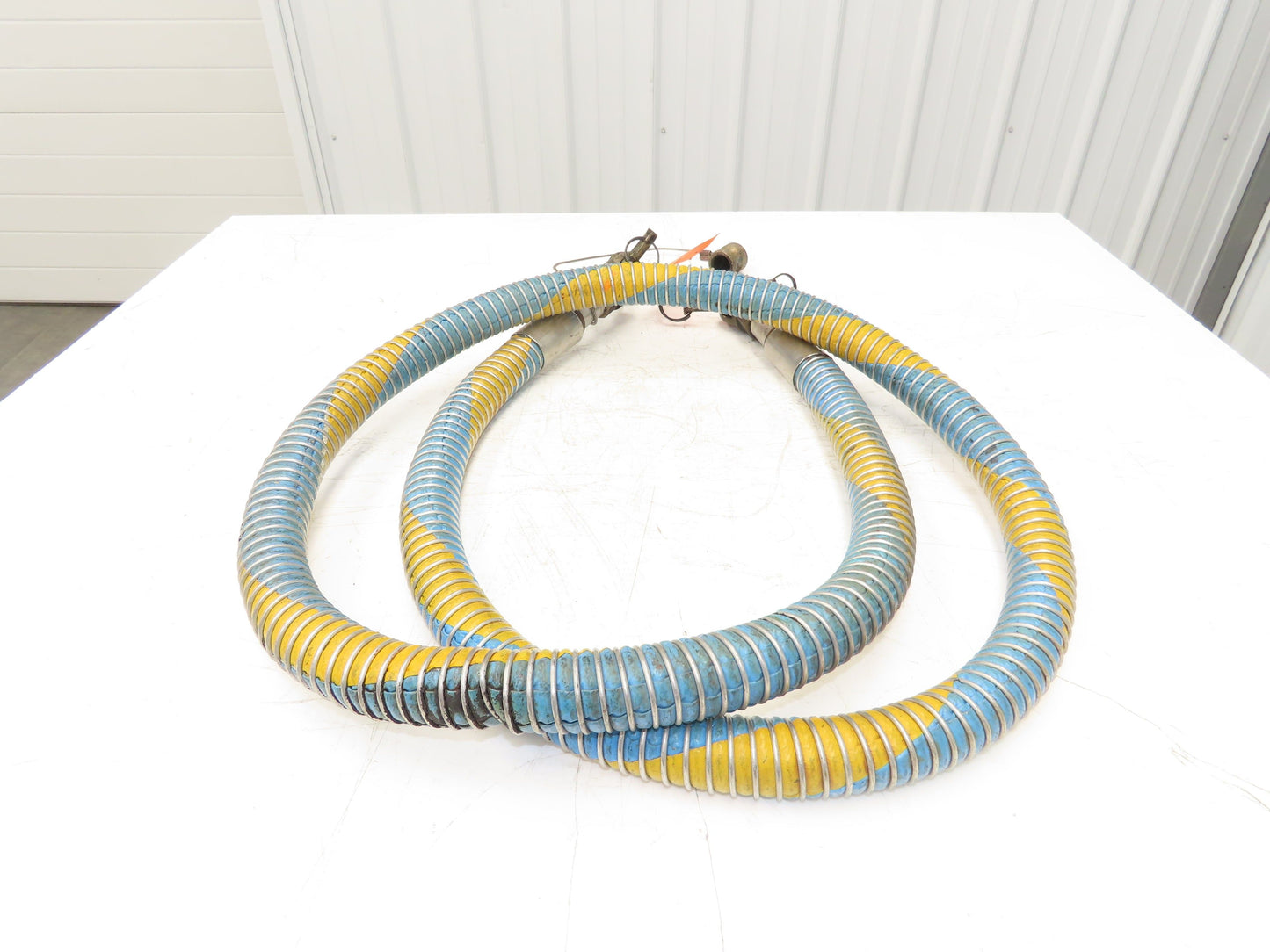 1"ID x 10' Flexible Chemical Transfer Hose Camlok Ends