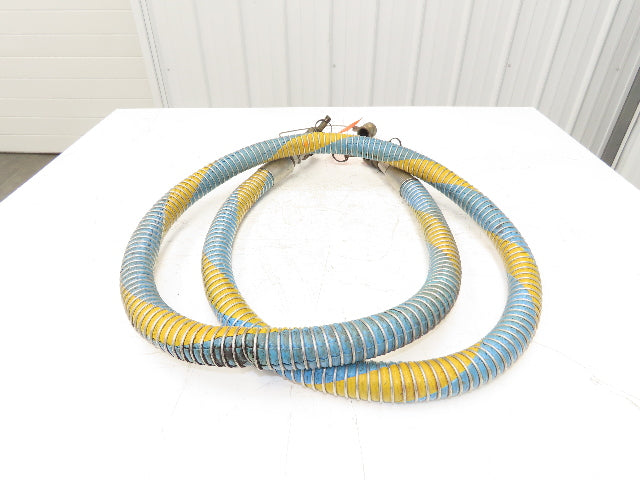 1"ID x 10' Flexible Chemical Transfer Hose Camlok Ends