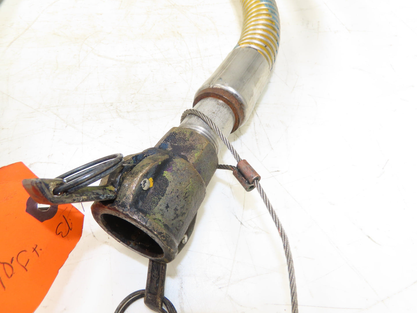 1"ID x 10' Flexible Chemical Transfer Hose Camlok Ends