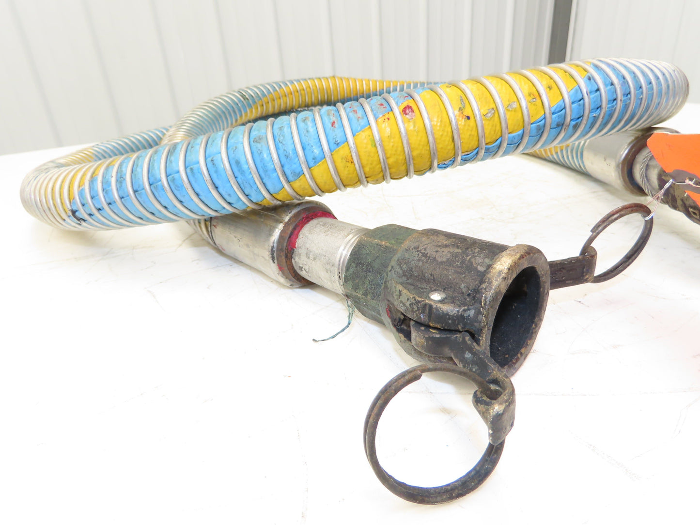 1"ID x 10' Flexible Chemical Transfer Hose Camlok Ends