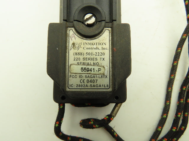 InMotion 220 Series TX Wireless Crane Remote 4-Button 2-Motion Transmitter