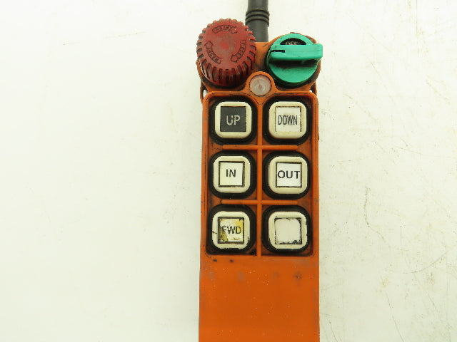 Telecrane F21-S6-TX Wireless Crane Remote 6-Button 3-Motion Transmitter