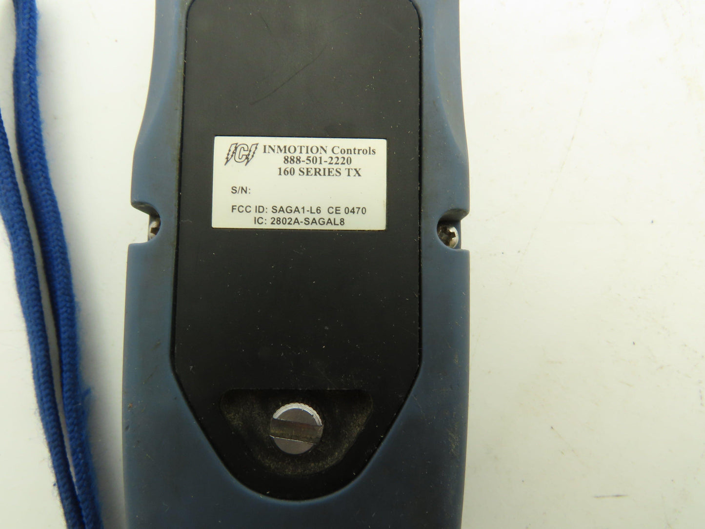 InMotion 160 Series TX Wireless Crane Remote 6-Button 2-Motion Transmitter