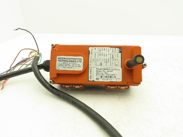 Telecrane F21-4D-RX Wireless Crane Remote Control Receiver Channel 4