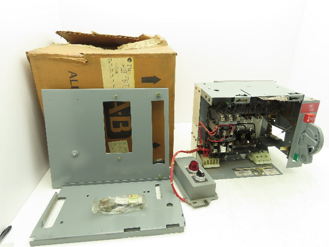 Allen Bradley 2112B-BABD Fusible Combination Motor Starter Size 1 MCC Bucket