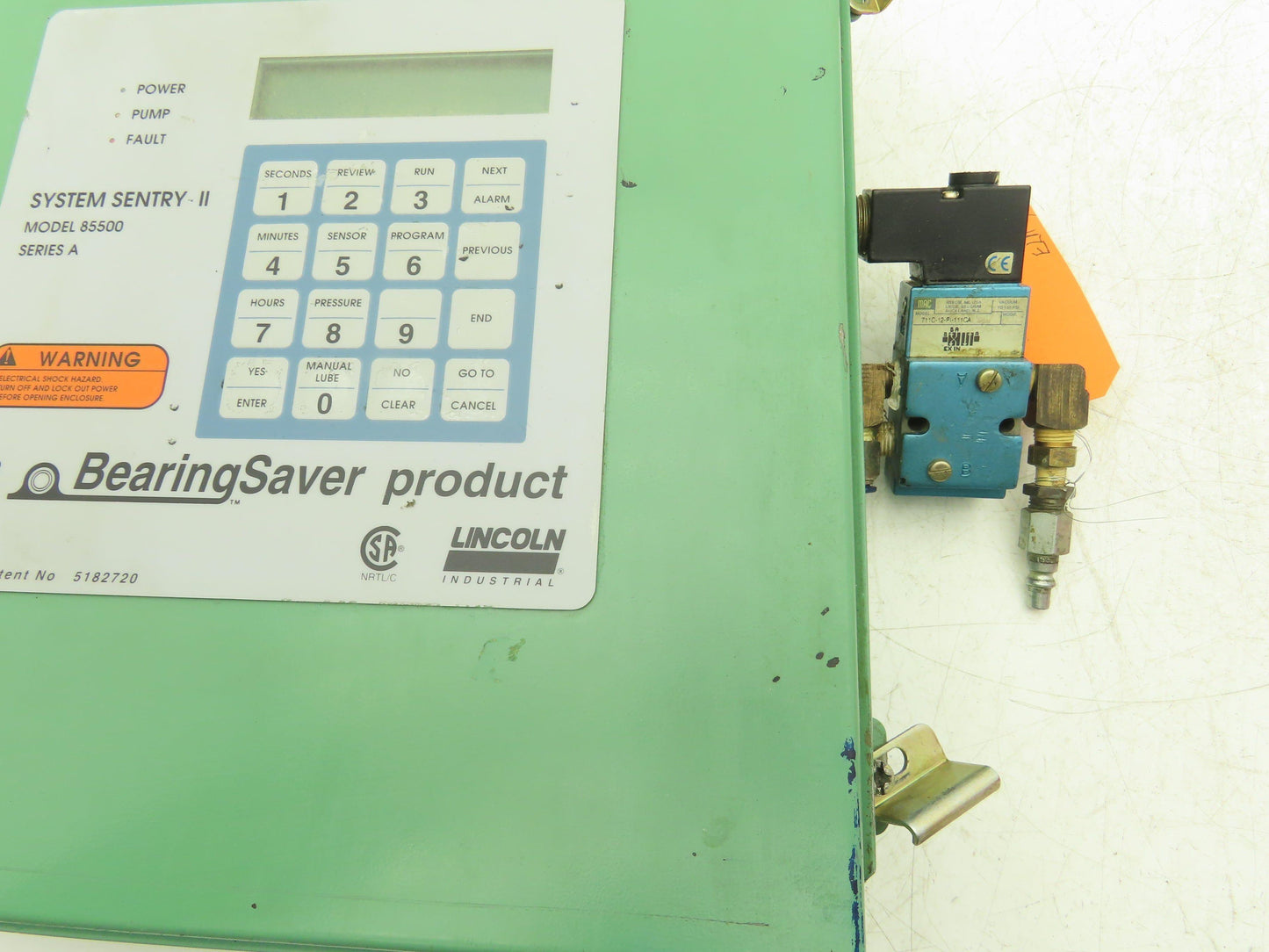 Lincoln 85500 Lubrication System Sentry II PLC Greaser Oiler Bearing Saver