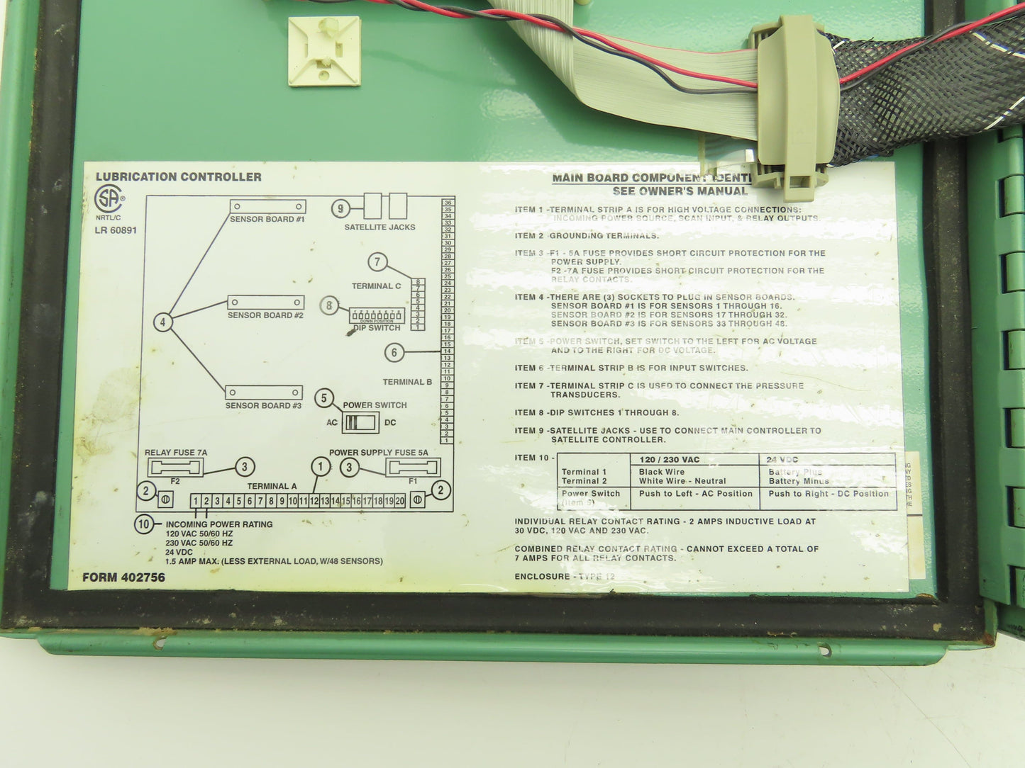 Lincoln 85500 Lubrication System Sentry II PLC Greaser Oiler Bearing Saver