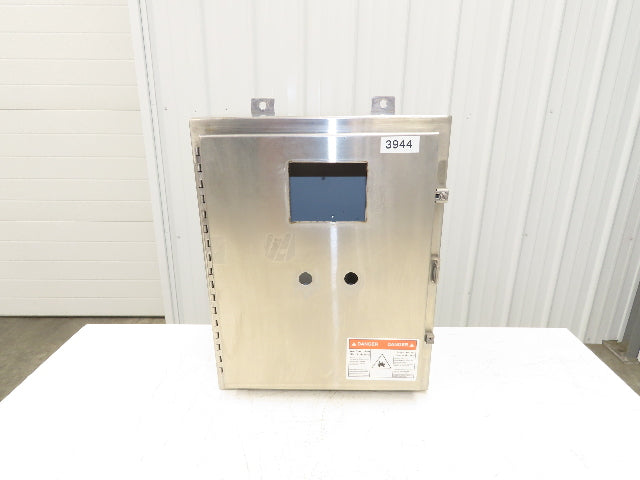 Saginaw Electrical Enclosure 16"x20"x10" Heavy Duty Stainless Steel Wall Mount