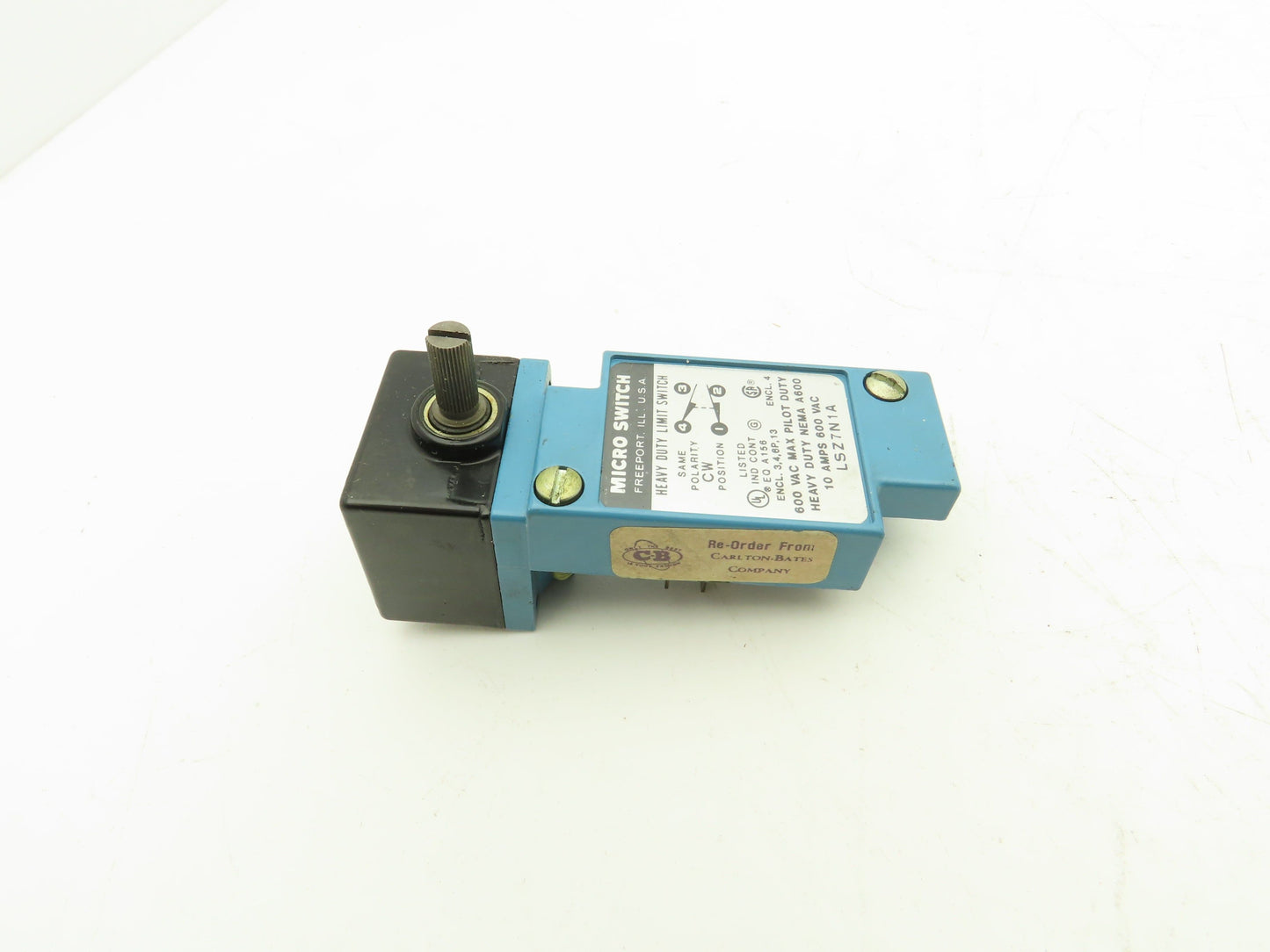 Honeywell LSZ7N1A Heavy Duty Limit Micro Switch 600VAC 10A NEMA A600