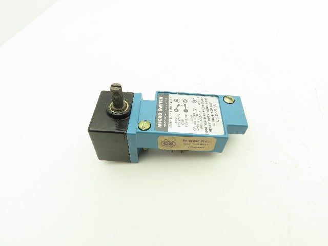 Honeywell LSZ7N1A Heavy Duty Limit Micro Switch 600VAC 10A NEMA A600