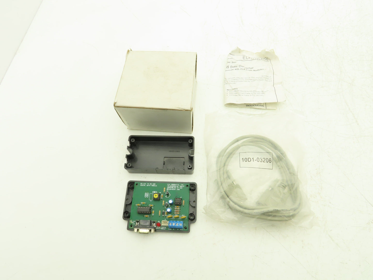 Elk ELK-MB485 Data Converter RS-232 to RS-485 9-Pin Cable