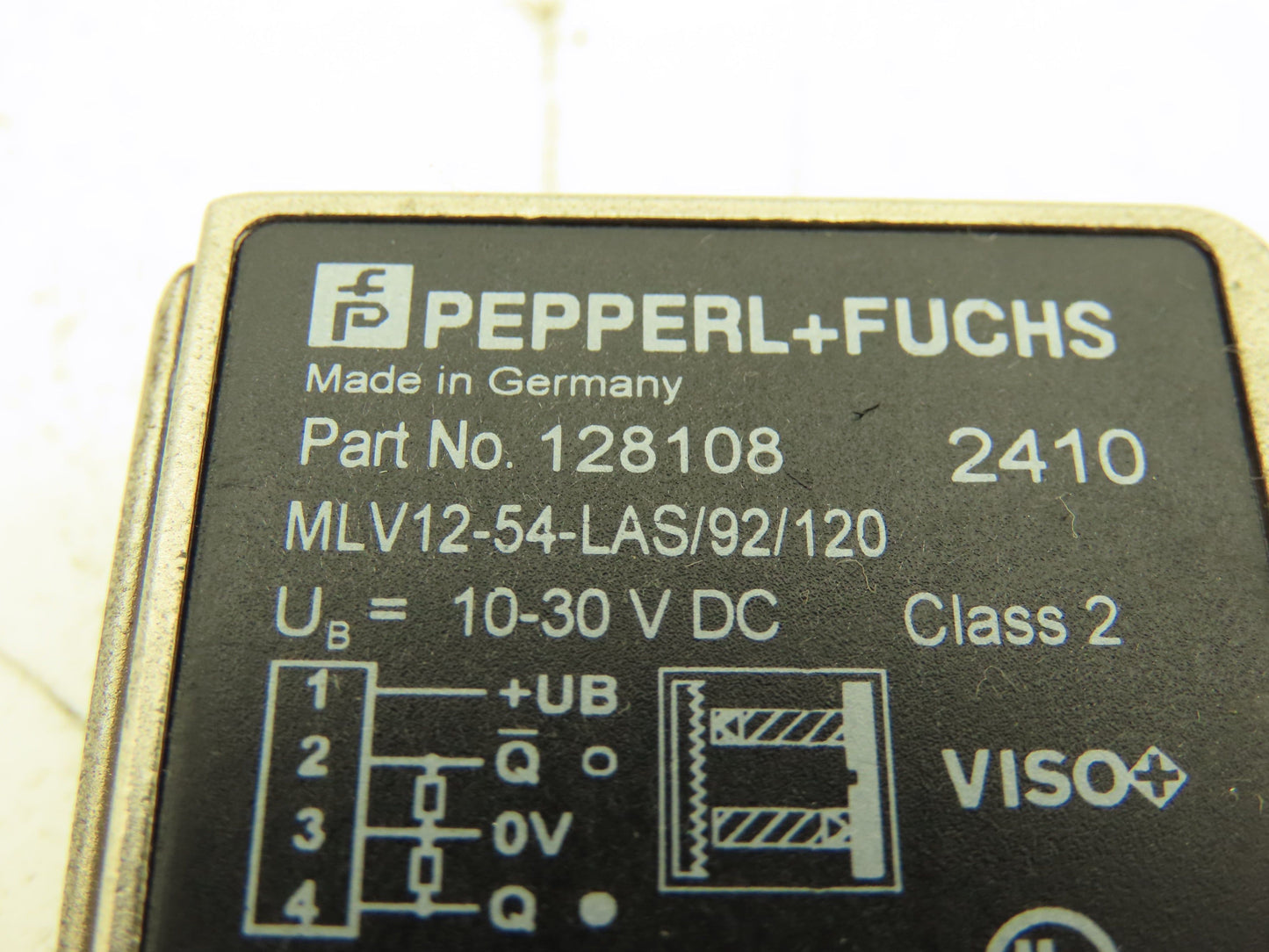 Pepperl+Fuchs MLV12-54-LAS/92/120 Photoelectric Proximity Sensor Retroreflective