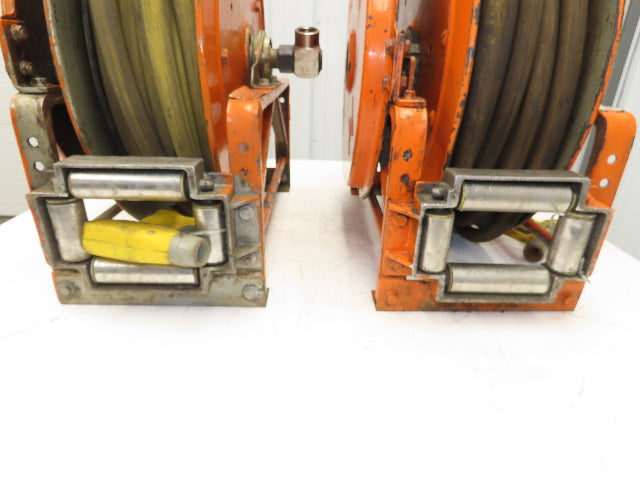 Hannay Reels SR Retractable Water Hose Reel 3/4" By Approximately 50' Lot of 2