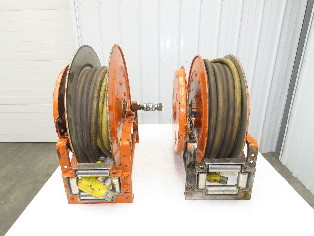 Hannay Reels SR Retractable Water Hose Reel 3/4" By Approximately 50' Lot of 2