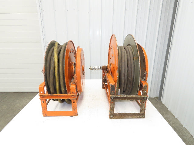 Hannay Reels SR Retractable Water Hose Reel 3/4" By Approximately 50' Lot of 2