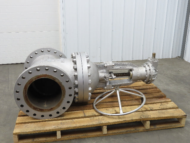 Newco 13F-LCC4/2-NC 14" Gate Valve Class 300 Gear Operated Side Handwheel