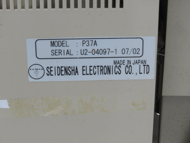 Seidensha P37A Ultrasonic Welder Head Unit Only 1/4 X 2.5" Tip