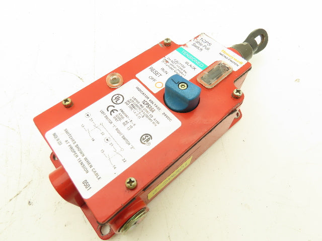 Honeywell 1CPSA6A Emergency Cable Pull Switch 24 VDC Broken Mount Housing
