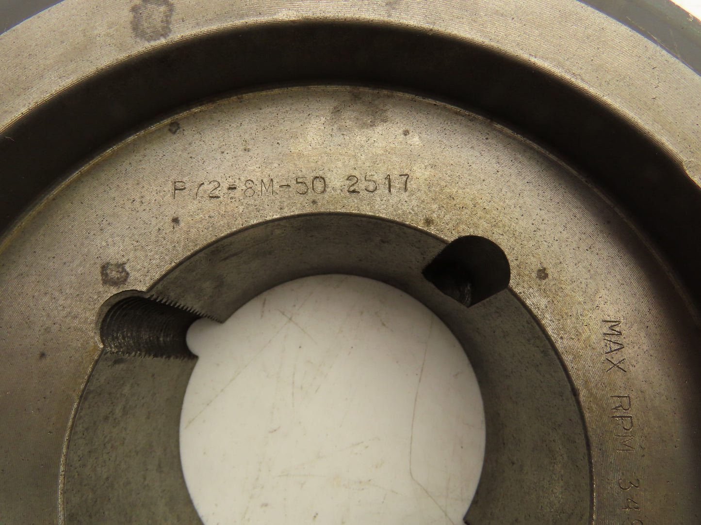 P72-8M-50 2517 Timing Belt Pulley 8mm Pitch 72 Tooth 2" W Taper Lock Bore