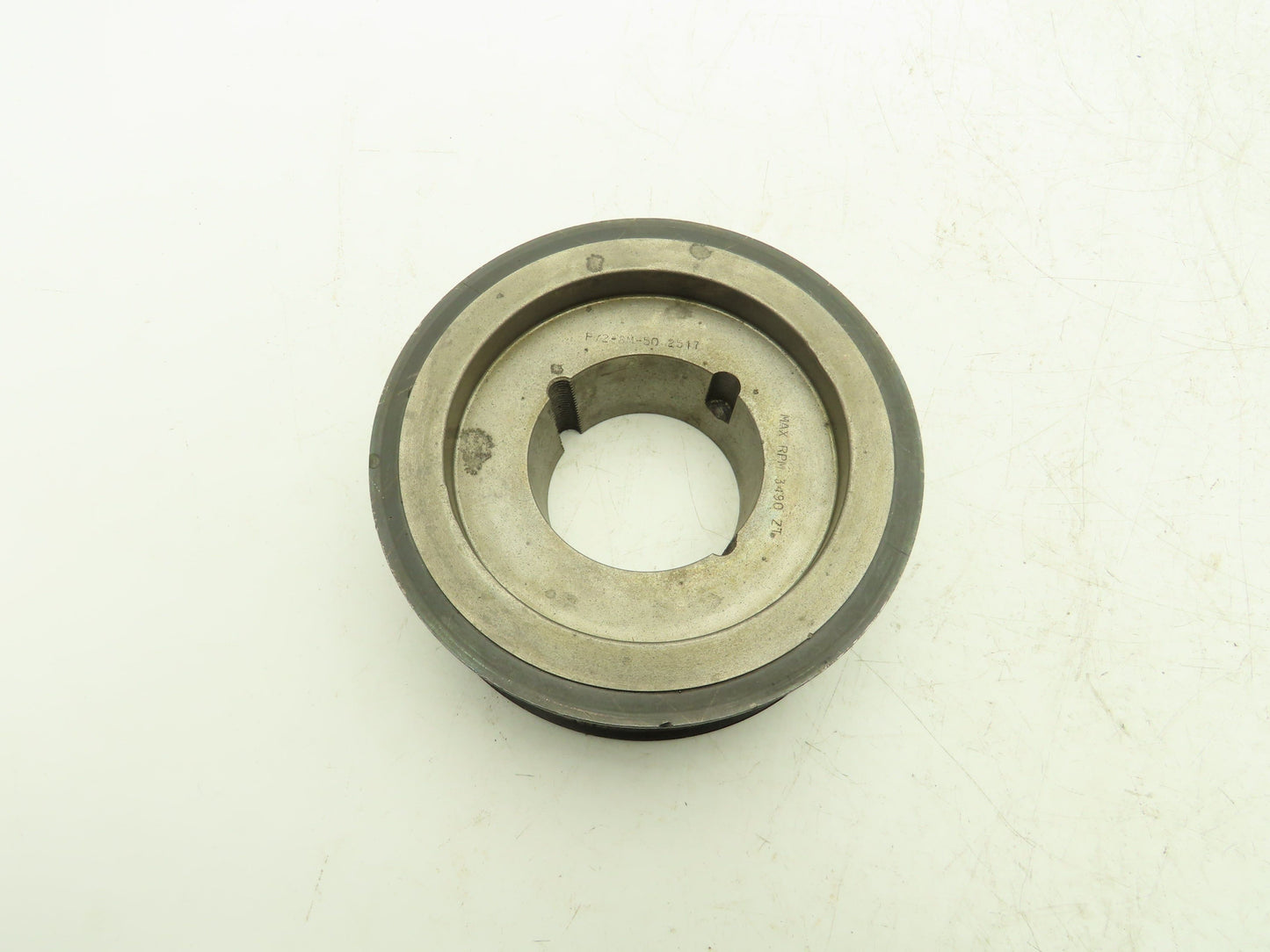 P72-8M-50 2517 Timing Belt Pulley 8mm Pitch 72 Tooth 2" W Taper Lock Bore