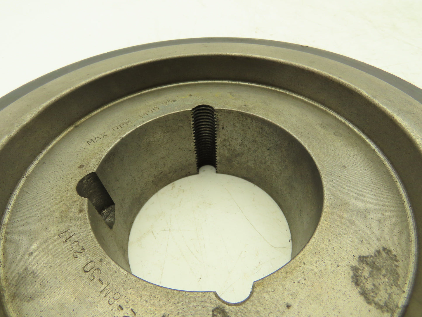 P72-8M-50 2517 Timing Belt Pulley 8mm Pitch 72 Tooth 2" W Taper Lock Bore