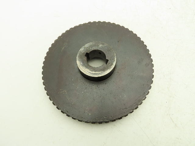 Timing Belt Pulley 0.5" Pitch 60 Tooth 1" W 1.5" Bore