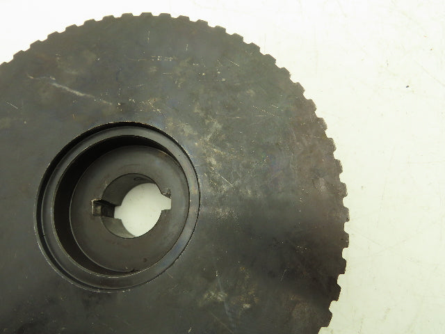 Timing Belt Pulley 0.5" Pitch 60 Tooth 1" W 1.5" Bore