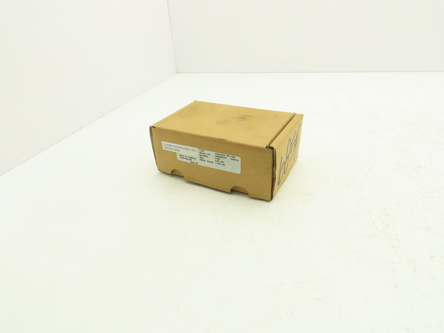 ProMinent BPV-DM Pneumatic Back Pressure Relief Valve 1/2" NPT 145 PSI