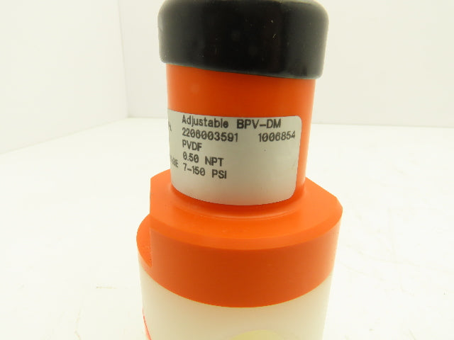 ProMinent BPV-DM Pneumatic Back Pressure Relief Valve 1/2" NPT 145 PSI
