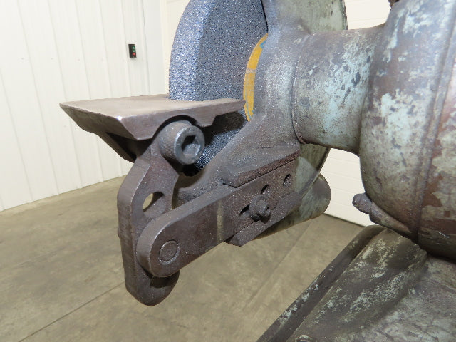 Delta Rockwell Bench Grinder 1960 Vintage Pedestal 1/2 HP 7" 3450 RPM 110V