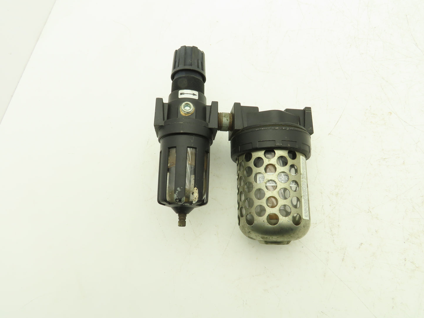 Master Pneumatic Detroit Filter Regulator Lubricator Combination 1/2" NPT