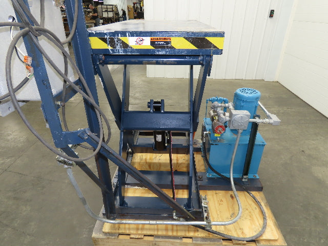 Explosion Proof Hydraulic Scissor Lift Table 2000lb 36" Travel 24x48" Top 1Ph