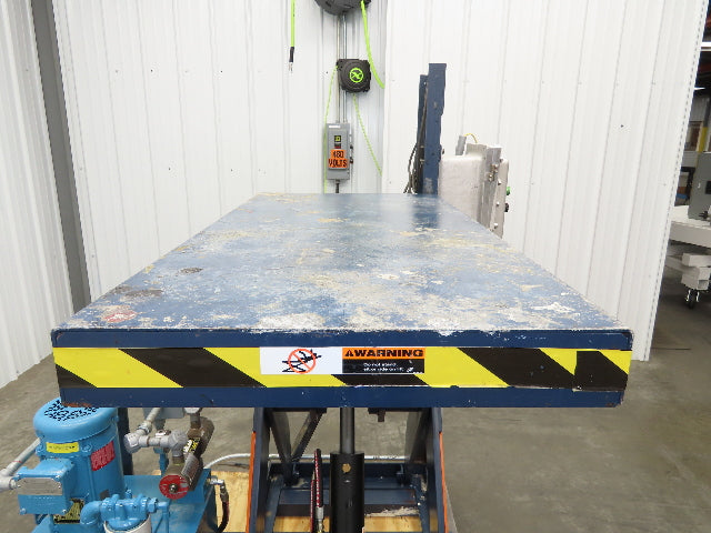 Explosion Proof Hydraulic Scissor Lift Table 2000lb 36" Travel 24x48" Top 1Ph