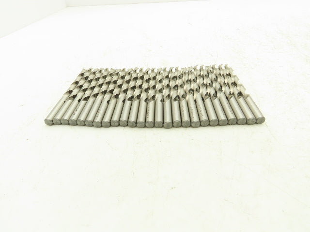 W PTD HSS Drill Bit Precision Twist High Speed Steel Size W Or 3/8" Lot Of 25