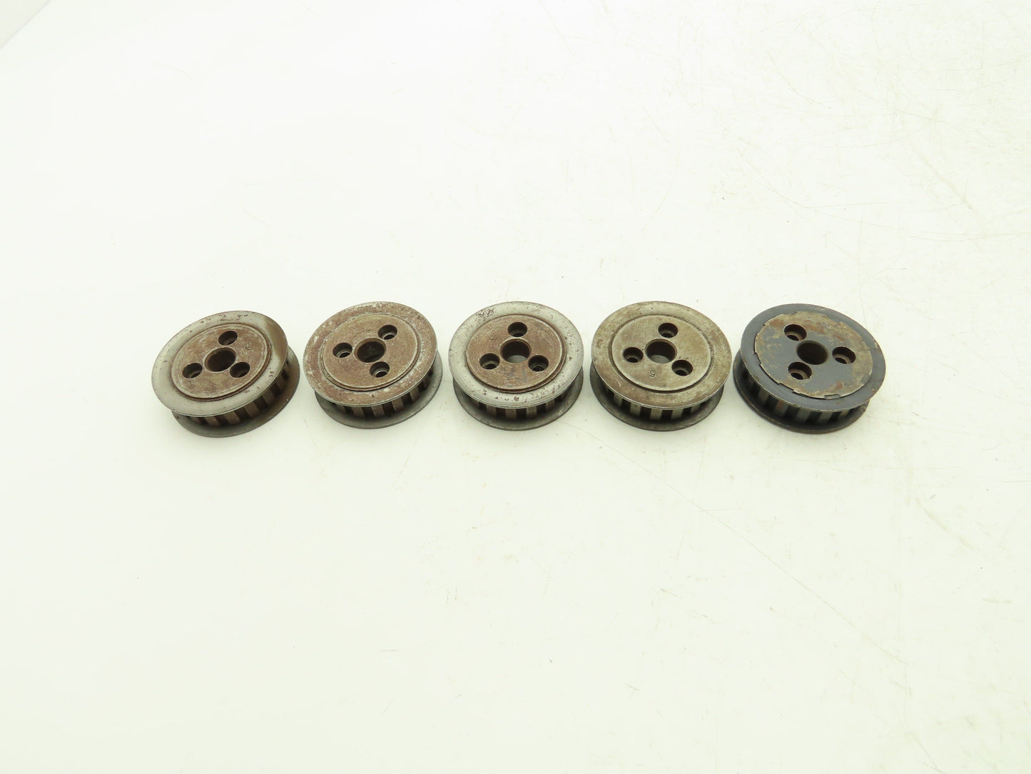 Timing Pulley 3/8" Pitch 18 Tooth 1/2" W 1/2" Bore Lot of 5