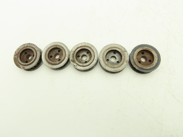Timing Pulley 3/8" Pitch 18 Tooth 1/2" W 1/2" Bore Lot of 5