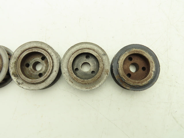 Timing Pulley 3/8" Pitch 18 Tooth 1/2" W 1/2" Bore Lot of 5