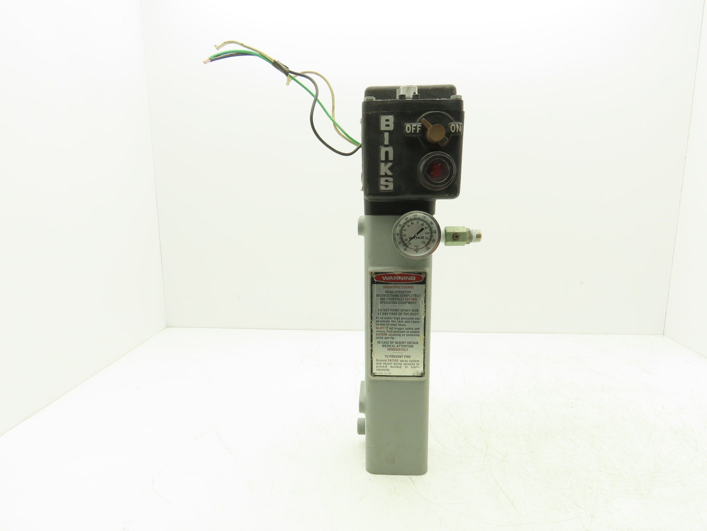 Binks 42-6510 High Pressure Paint Heater 110v 50/60hz Explosion Proof 3000psi