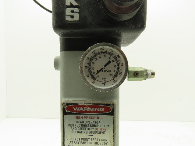 Binks 42-6510 High Pressure Paint Heater 110v 50/60hz Explosion Proof 3000psi