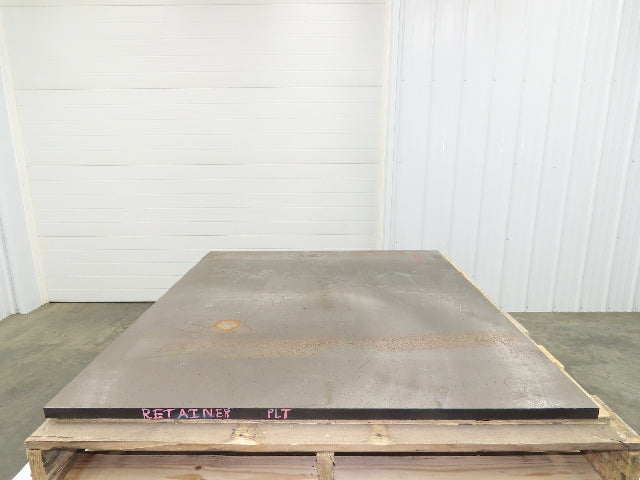 Carbon Steel Flat Ground Bar Stock 7/8" Thick 39"x 42-1/2" 410Lbs