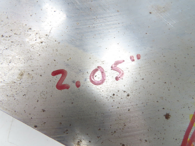 Carbon Steel Flat Ground Stock 2" x 25"x 25" 355Lbs
