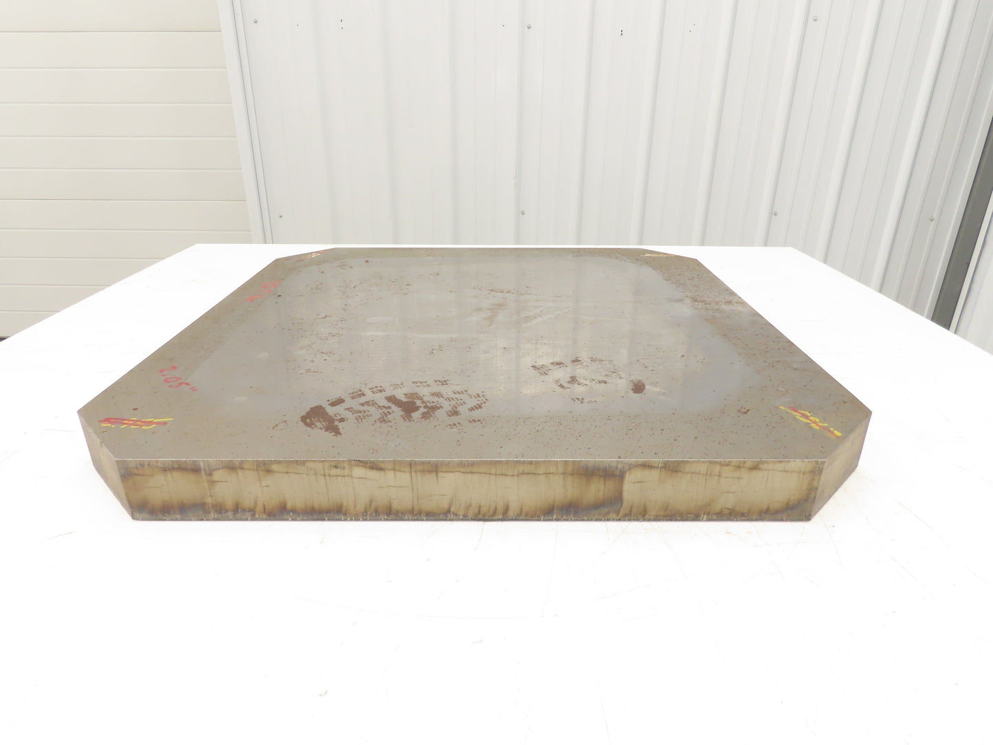 Carbon Steel Flat Ground Stock 2" x 25"x 25" 355Lbs