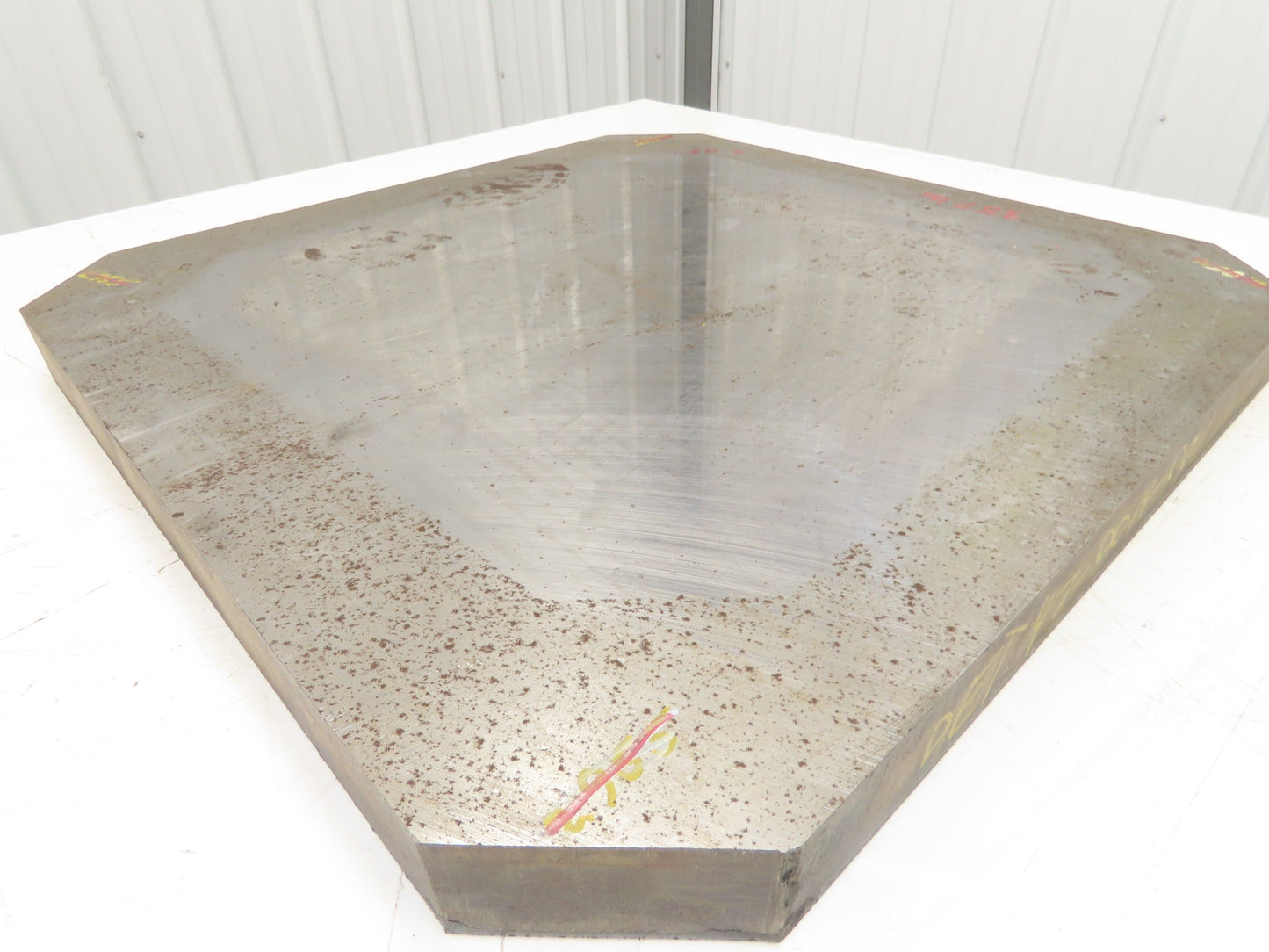 Carbon Steel Flat Ground Stock 2" x 25"x 25" 355Lbs
