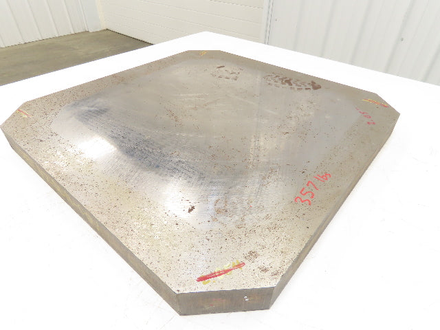 Carbon Steel Flat Ground Stock 2" x 25"x 25" 355Lbs