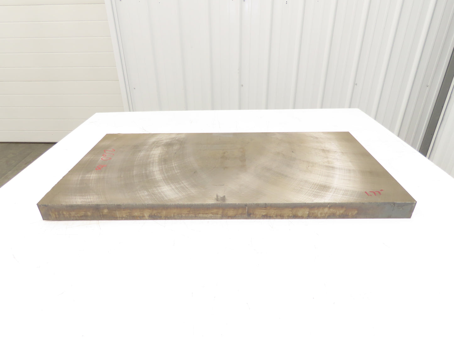 Carbon Steel Flat Ground Stock 1-3/4" x 16"x 32-1/4" 260Lbs