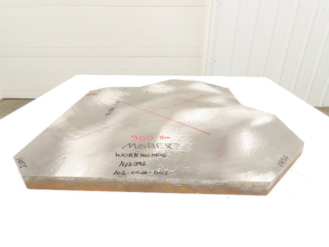 Mild Carbon Steel Flat Ground Stock 1-7/16" x 25"x 25" 300Lbs