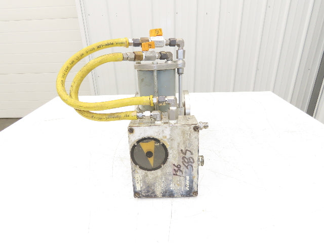 PMV P-2000 Electro-Pneumatic Valve Positioner with 2" ANSI Flange Ball Valve