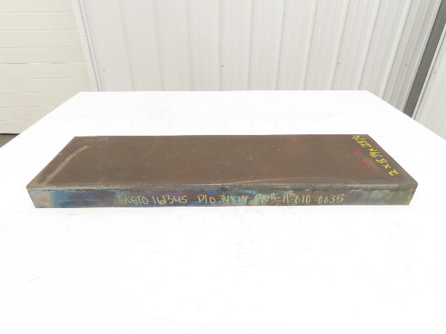 Mild Carbon Steel Rectangle Bar 2"x 8-1/4" x 28-1/4" 135Lbs