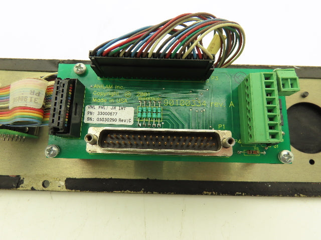 Anilam 23000210 Turning Center Spindle Axis Jog Emergency Stop Control Panel